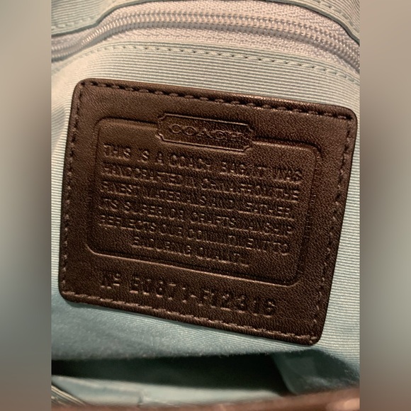 ✨New Y2K Coach Brown and Black Signature Patchwork Soho Shoulder Bag ✨ - Picture 4 of 17